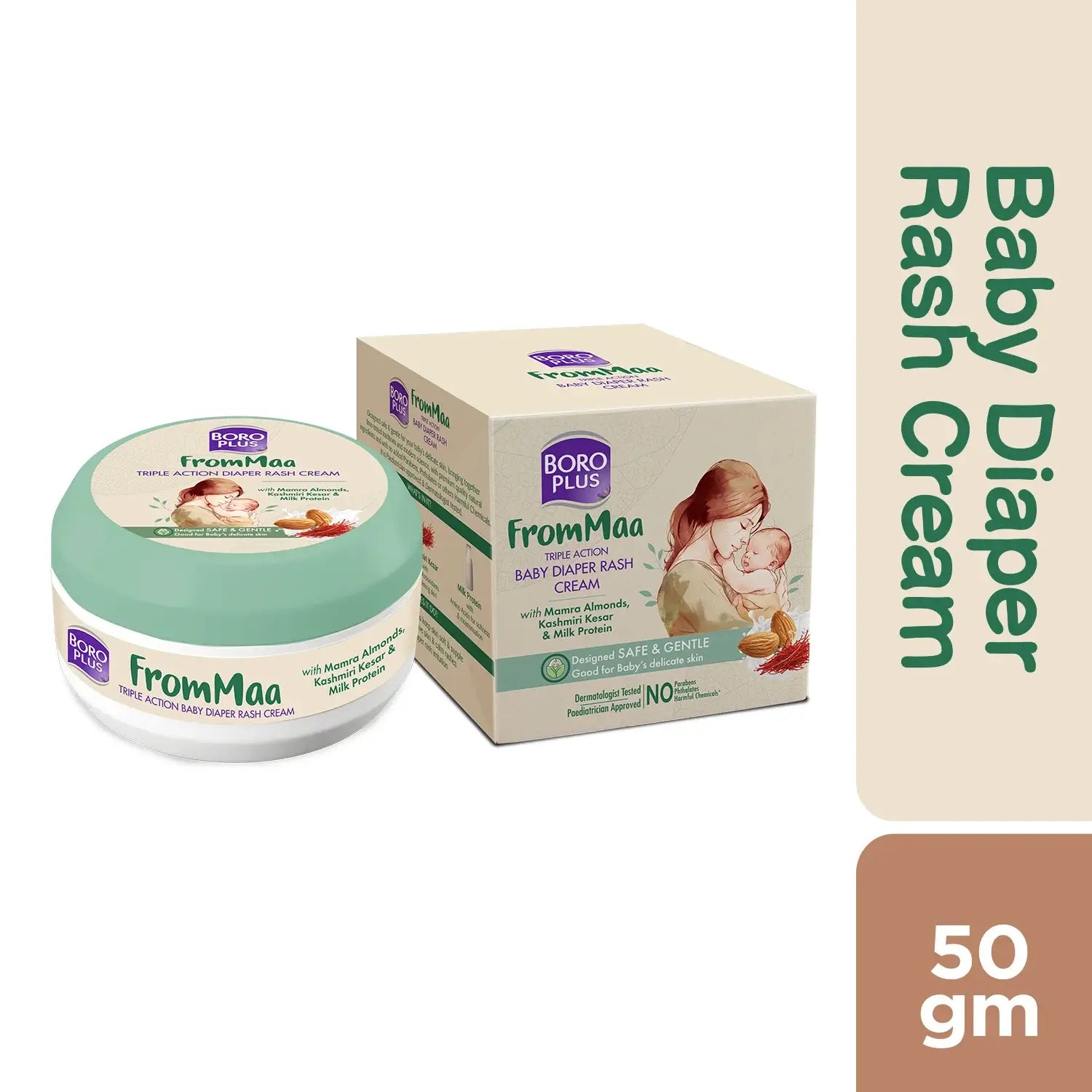 Triple Action Baby Diaper Rash Cream