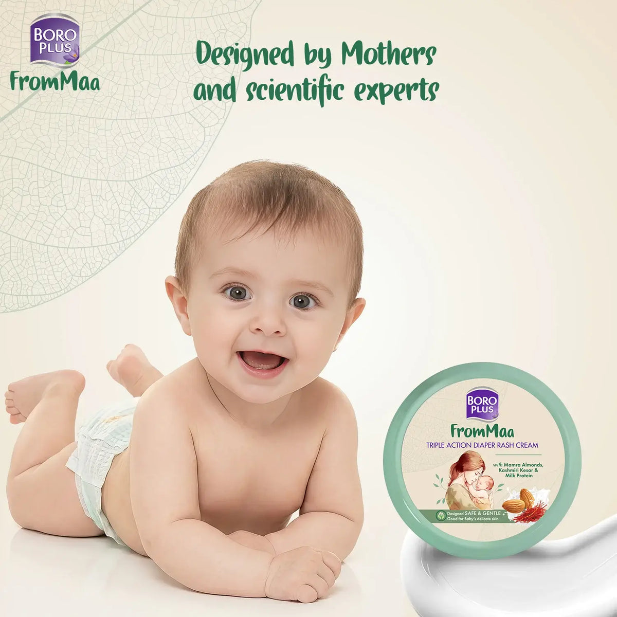 Triple Action Baby Diaper Rash Cream