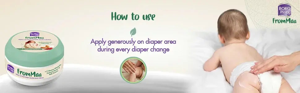 Triple Action Baby Diaper Rash Cream